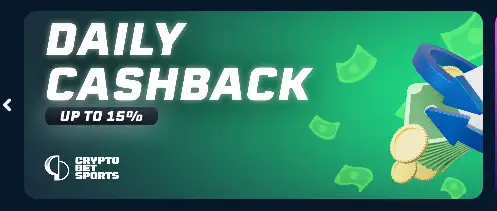 cryptobetsports daily cashback