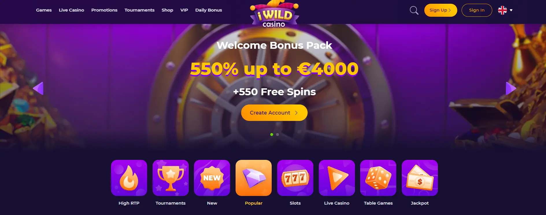 iwild casino review