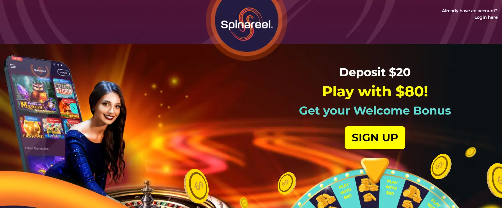 spinareel bonus nz