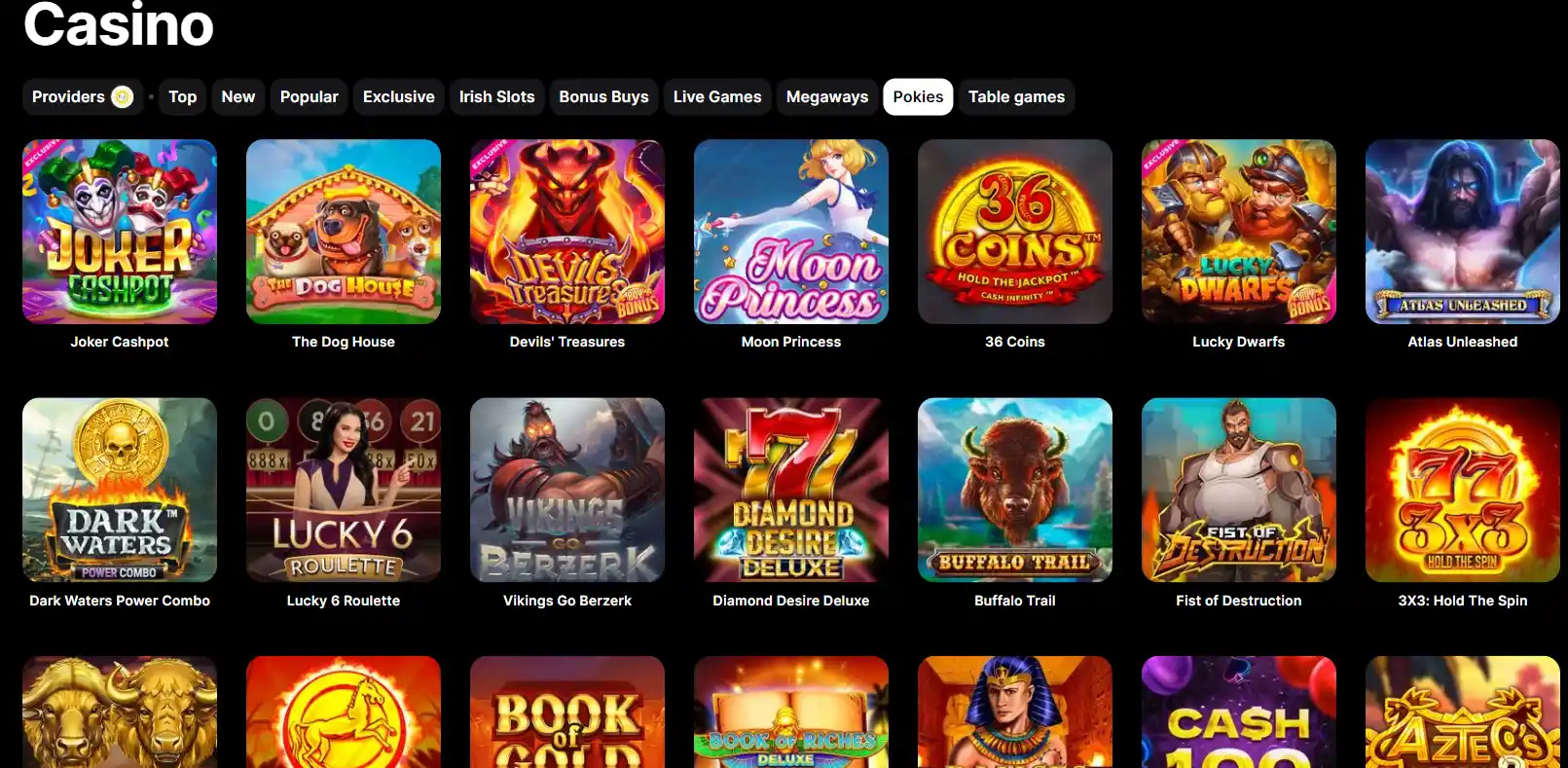 swiper casino games