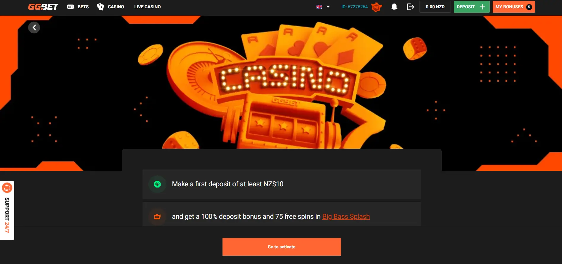 ggbet welcome bonus