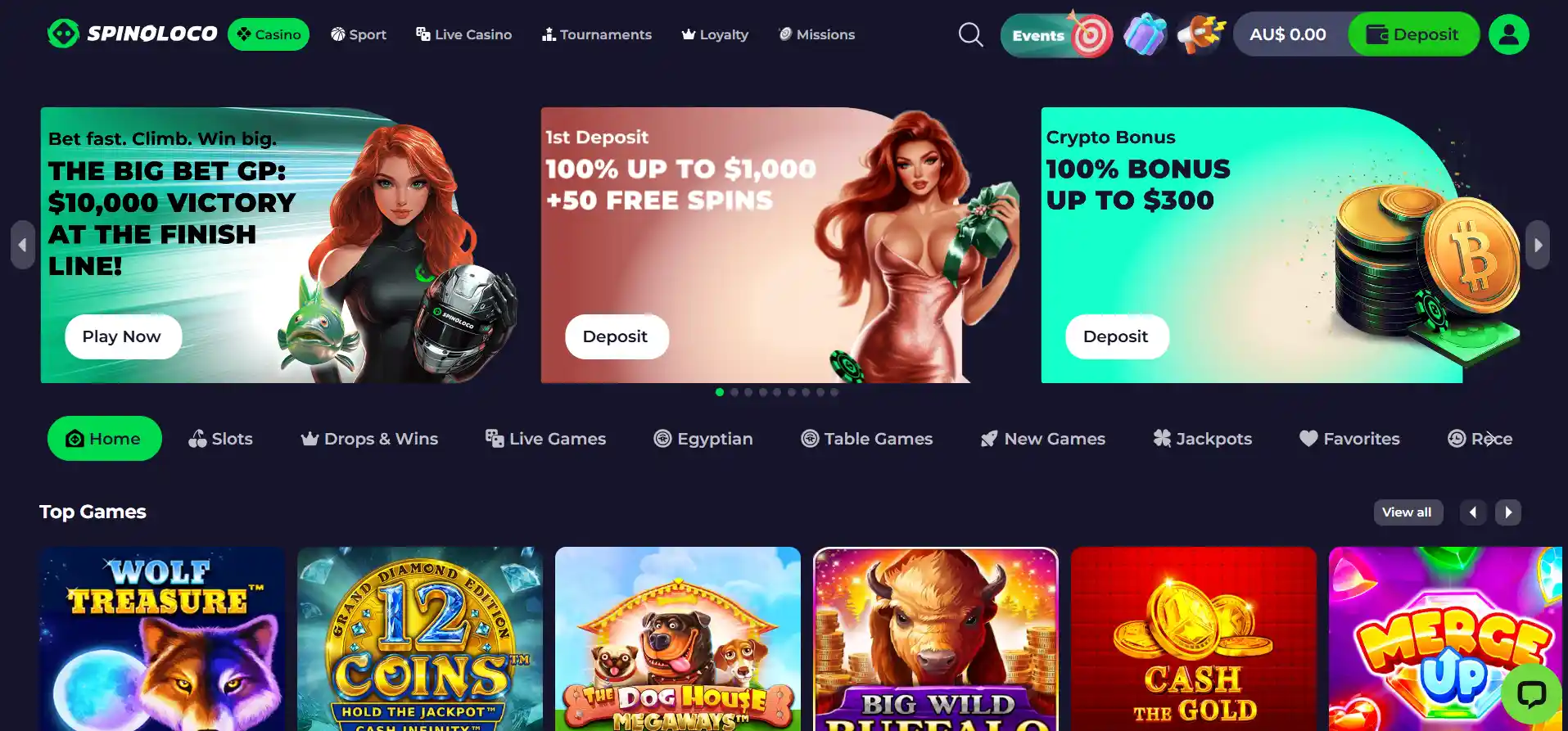spinoloco casino review